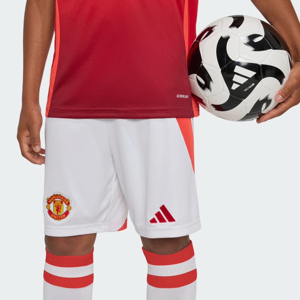 ADIDAS MANCHESTER UNITED HOME SHORT YOUTH 2024 2025