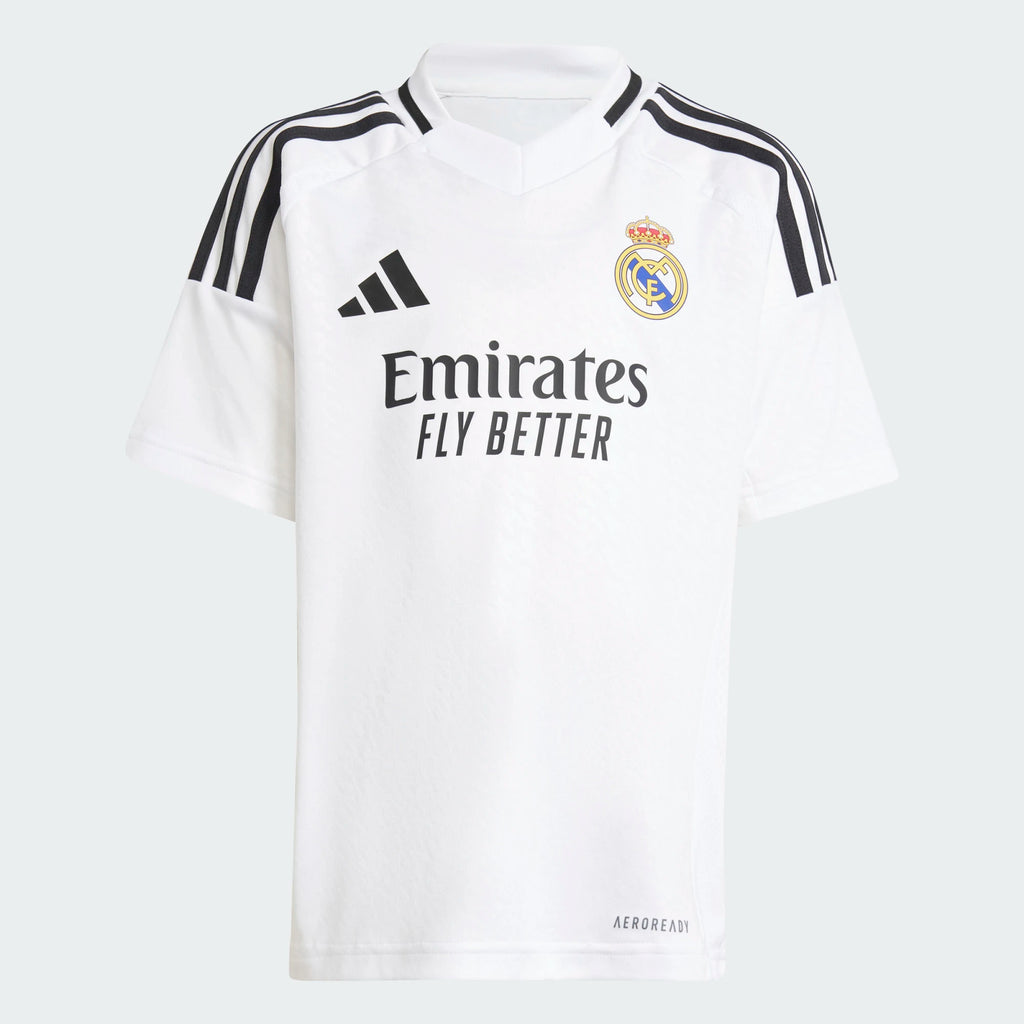 ADIDAS REAL MADRID HOME YOUTH KIT 2024-2025