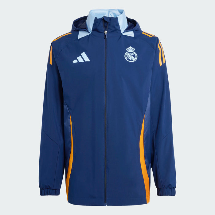 ADIDAS REAL MADRID ALL WHEATER JACKET 2024 2025