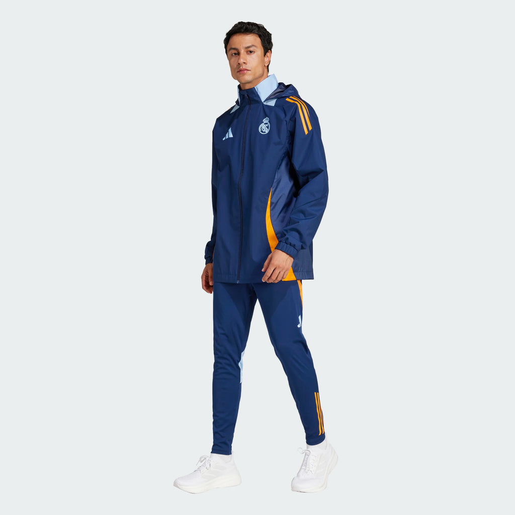 ADIDAS REAL MADRID ALL WHEATER JACKET 2024 2025