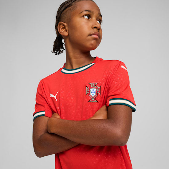 PUMA PORTUGAL HOME JERSEY JUNIOR 2025-2026