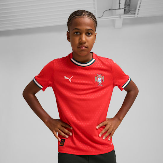 PUMA PORTUGAL HOME JERSEY JUNIOR 2025-2026